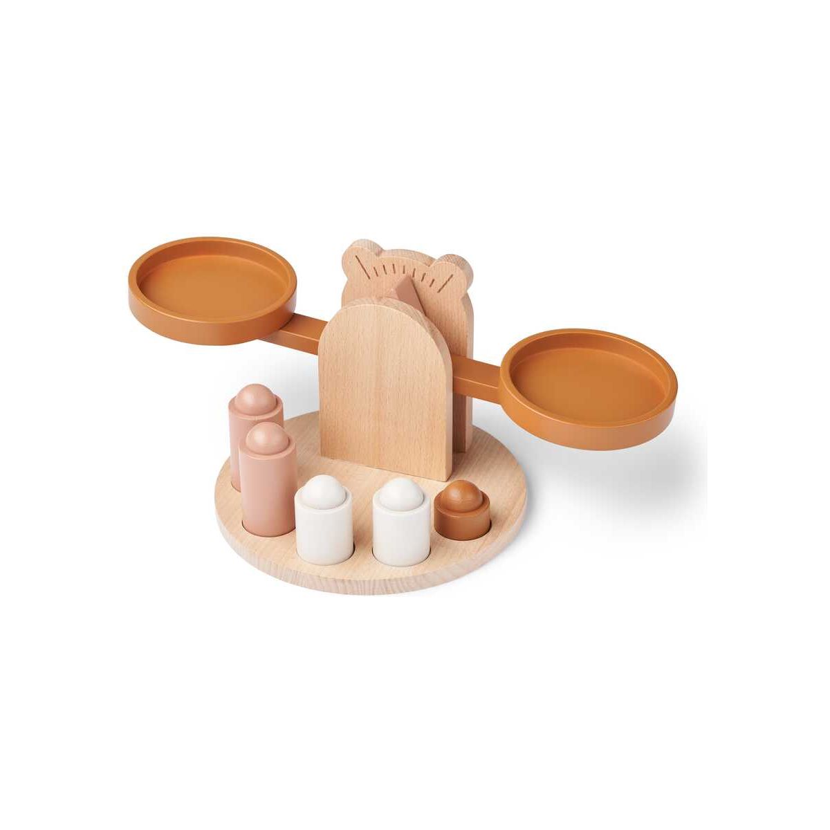 Liewood - Ronni Scale Set - Spielzeugwaage aus 100% Holz - Tuscany ros