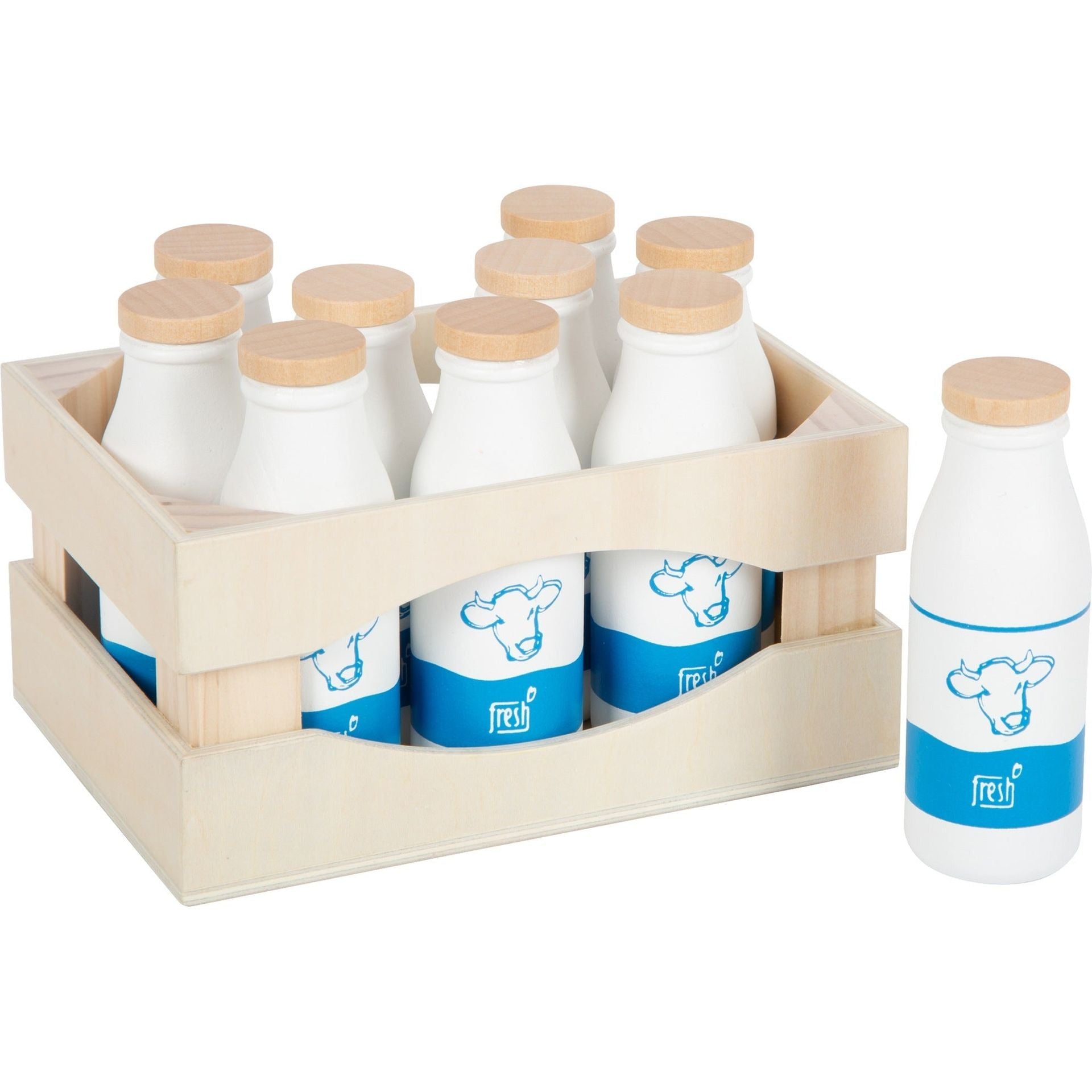 Milch Miniatur Flasche, Puppenhaus